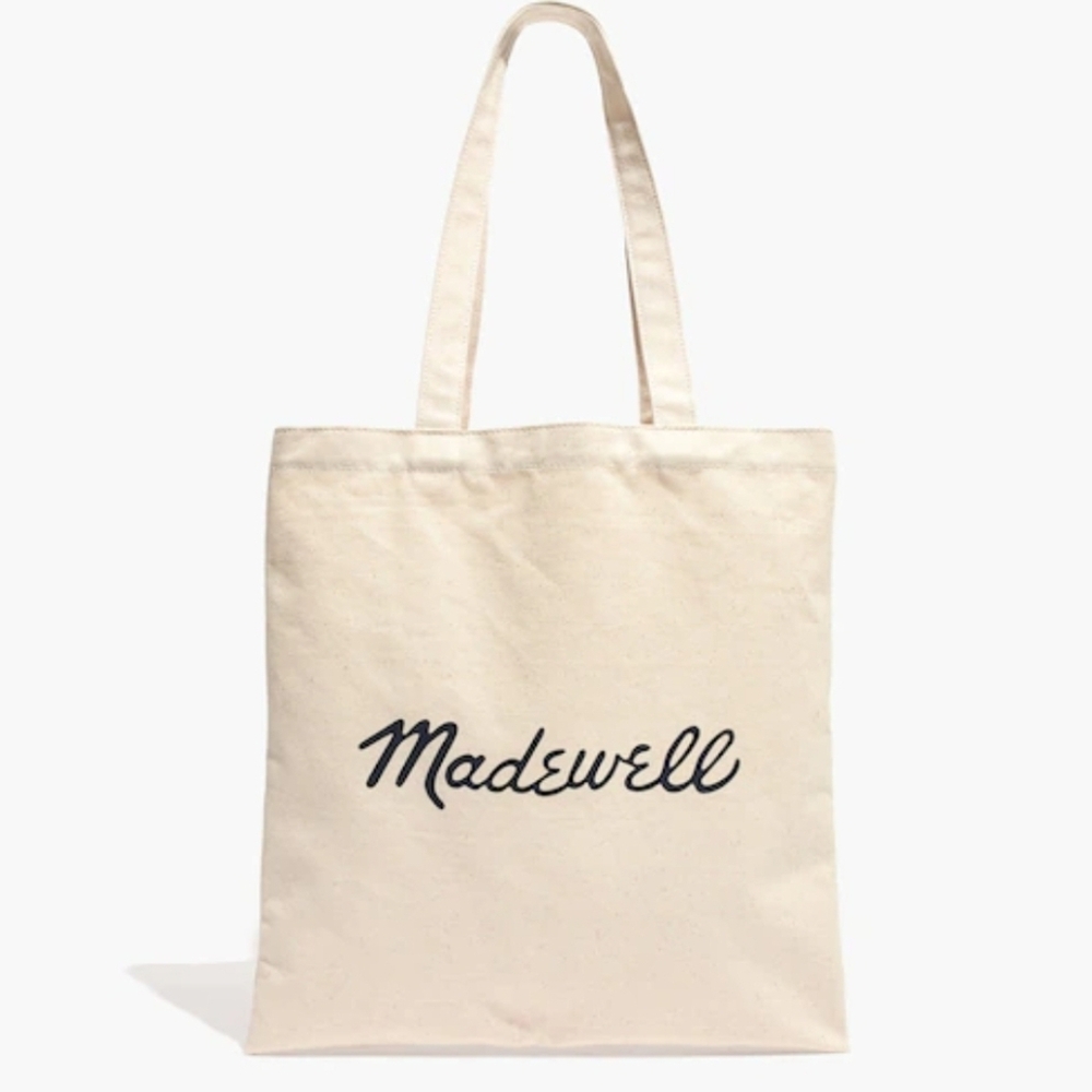 Madewell The Reusable Canvas Tote Bag NWOT